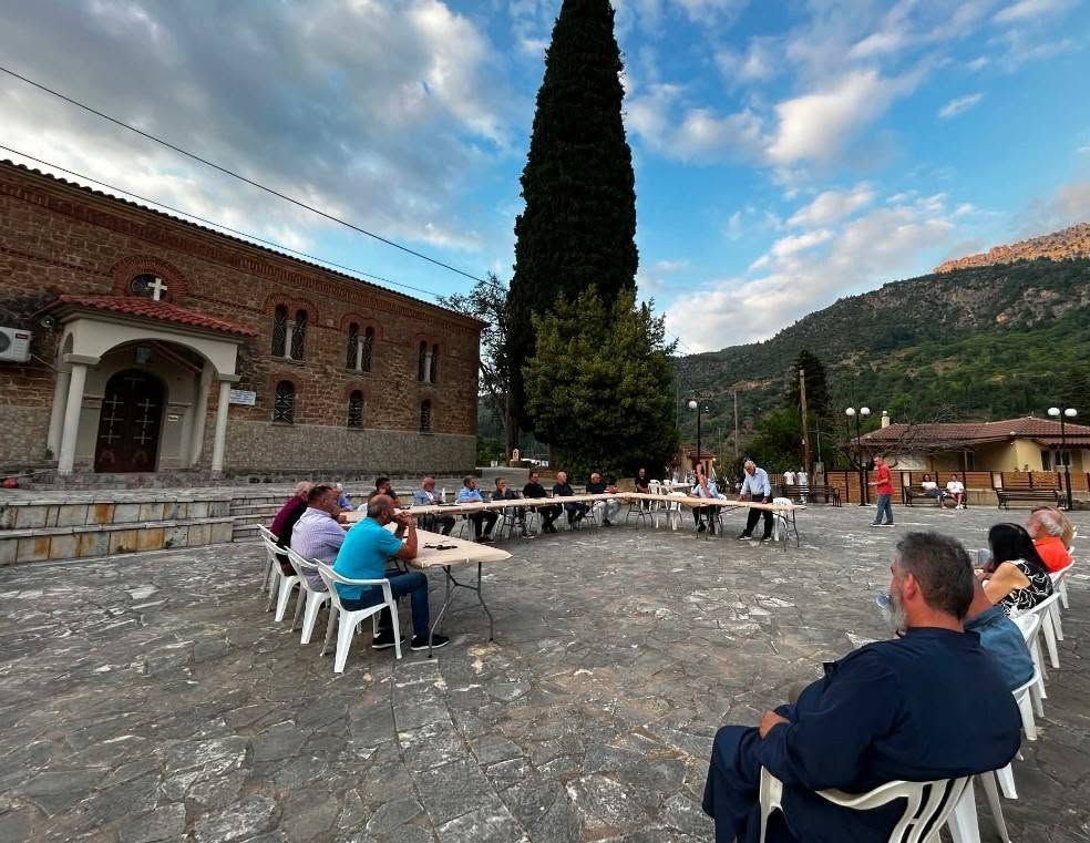 Αιγιάλεια: Η 17η επαρχιακή οδός στη συνάντηση του αντιπεριφερειάρχη Π. Σακελλαρόπουλου με Κοινοτάρχες ΦΩΤΟ