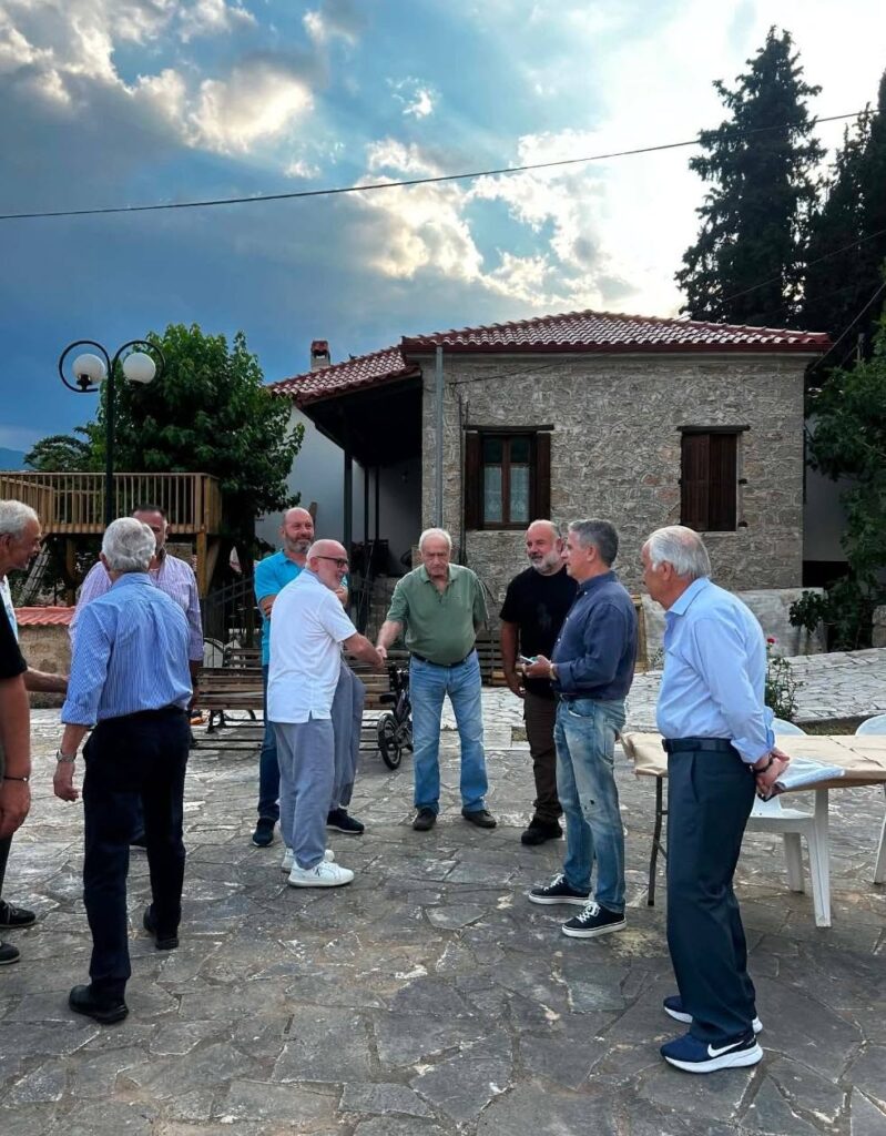 Αιγιάλεια: Η 17η επαρχιακή οδός στη συνάντηση του αντιπεριφερειάρχη Π. Σακελλαρόπουλου με Κοινοτάρχες ΦΩΤΟ