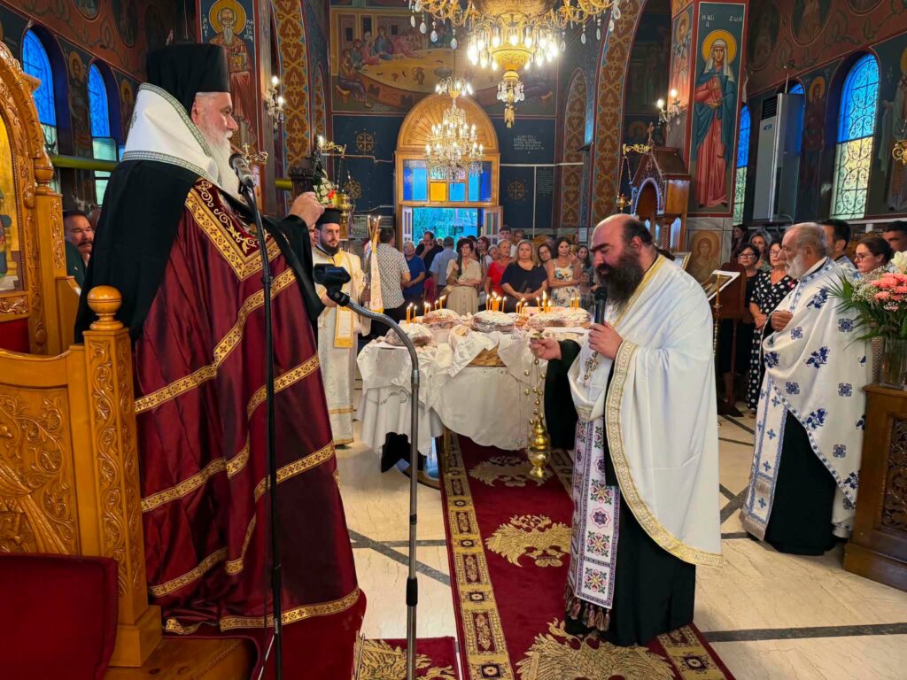 Εσπερινός στον Ιερό Ναό Προφήτου Ηλιού Μάχου Ηλείας με Ιερώνυμο ΦΩΤ0