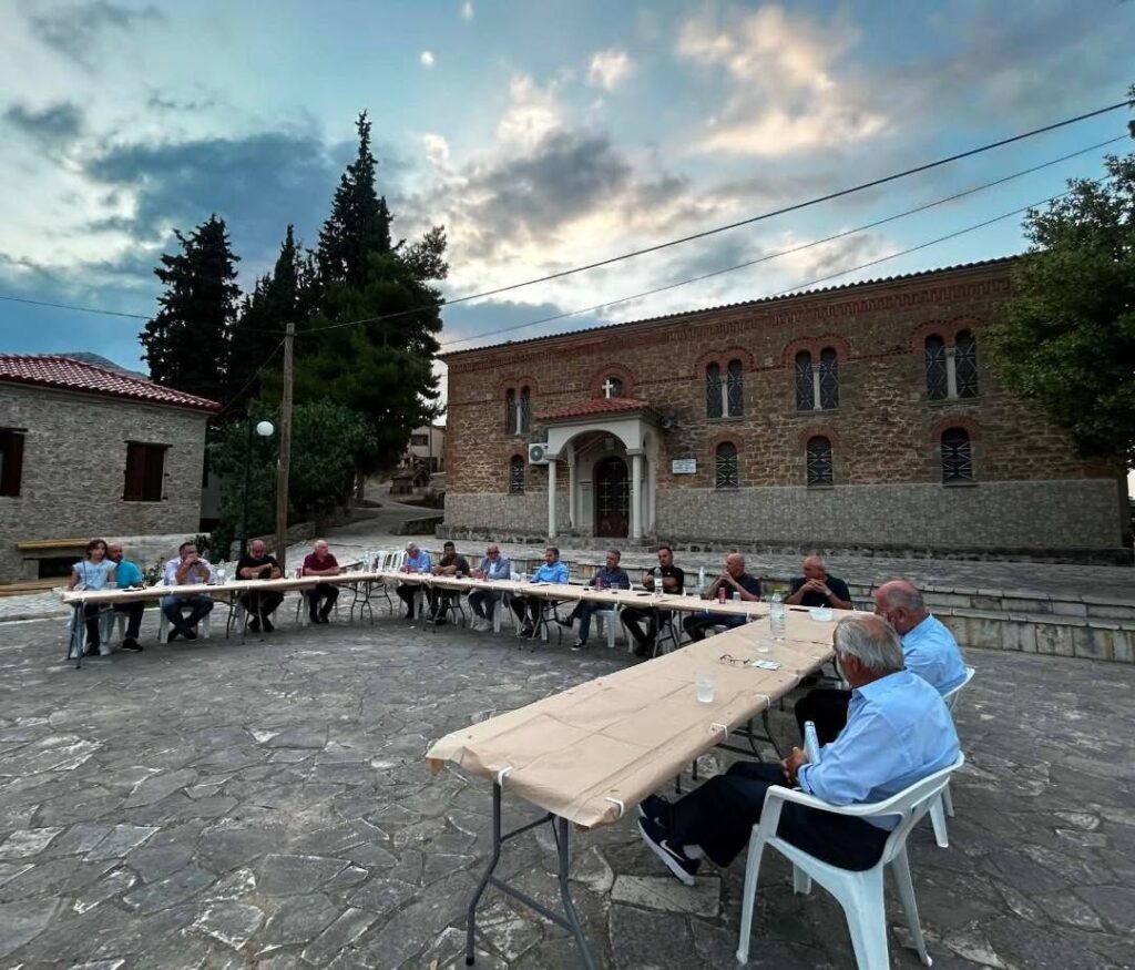 Αιγιάλεια: Η 17η επαρχιακή οδός στη συνάντηση του αντιπεριφερειάρχη Π. Σακελλαρόπουλου με Κοινοτάρχες ΦΩΤΟ