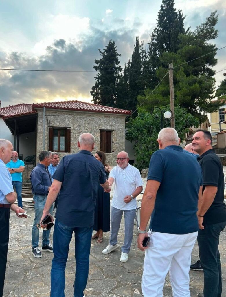 Αιγιάλεια: Η 17η επαρχιακή οδός στη συνάντηση του αντιπεριφερειάρχη Π. Σακελλαρόπουλου με Κοινοτάρχες ΦΩΤΟ