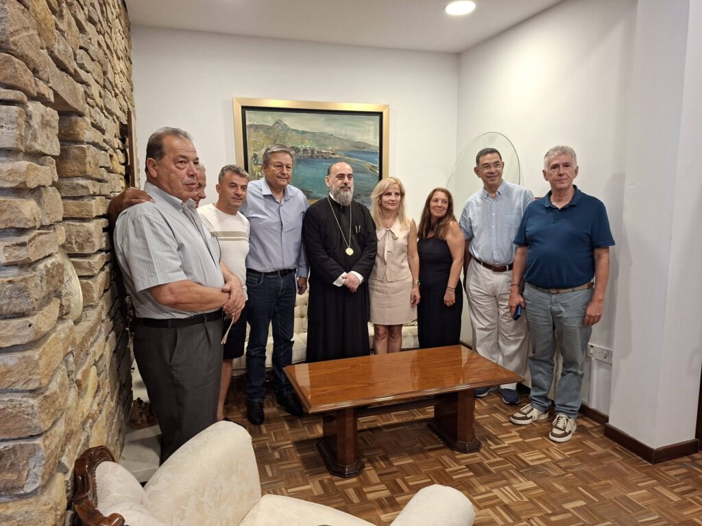 Ο Τάκης Βασιλείου στην Κύπρο για τις εκδηλώσεις μνήμης στην Κερύνεια ΦΩΤΟ