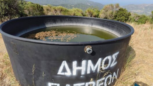Πιτίτσα: Μισογεμάτη η δεξαμενή πυρόσβεσης του δήμου σε ημέρα ακραίου κινδύνου ΦΩΤΟ 12 Μισογεμάτη δεξαμενή πυρόσβεσης του Δήμου Πατρέων σε ξηρό, ορεινό τ…