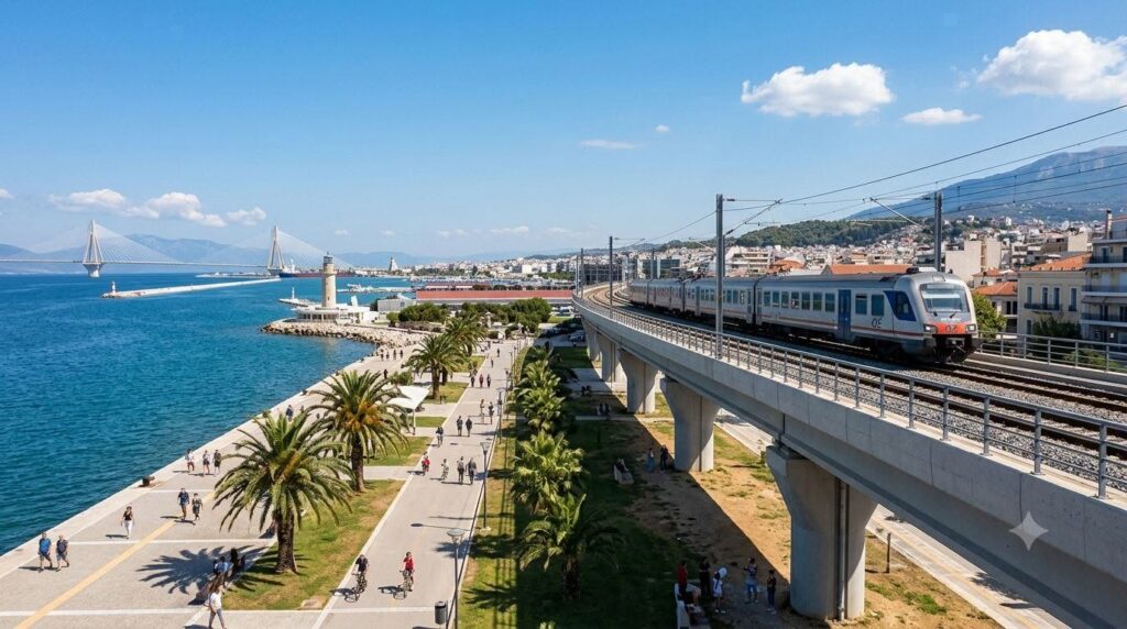 Πάτρα: Πρόταση για υπέργεια διέλευση του τρένου με εναέρια γέφυρα αντί για υπογειοποίηση