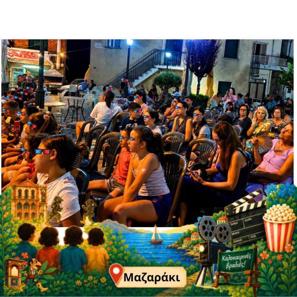 Παράσταση Καραγκιόζη στο Mαζαράκι ΦΩΤΟ