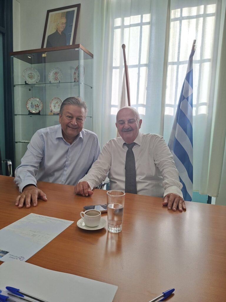 Ο Τάκης Βασιλείου στην Κύπρο για τις εκδηλώσεις μνήμης στην Κερύνεια ΦΩΤΟ
