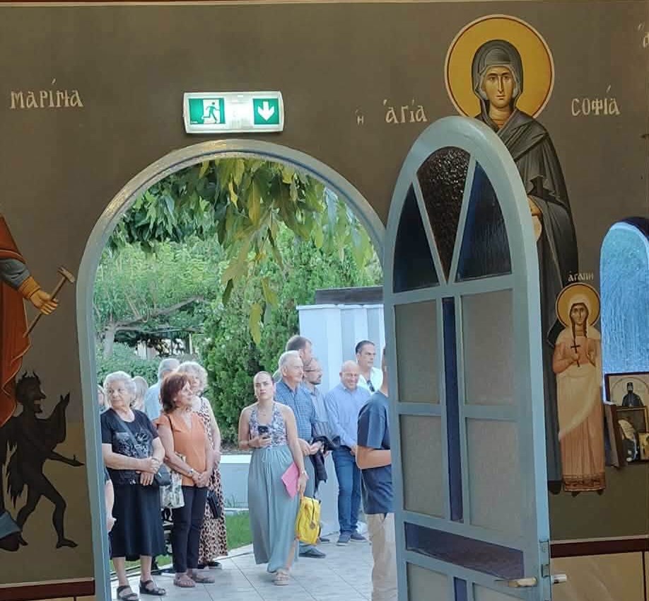 Γιώτατζει η Αγία Παρασκευή στο κάμπινγκ του ΟΤΕ στην Τέμενη ΦΩΤΟ