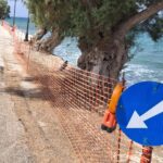 Διακοπτό: Διαβρωμένος δρόμος 20ετίας με σκάλες στη θάλασσα ΦΩΤΟ