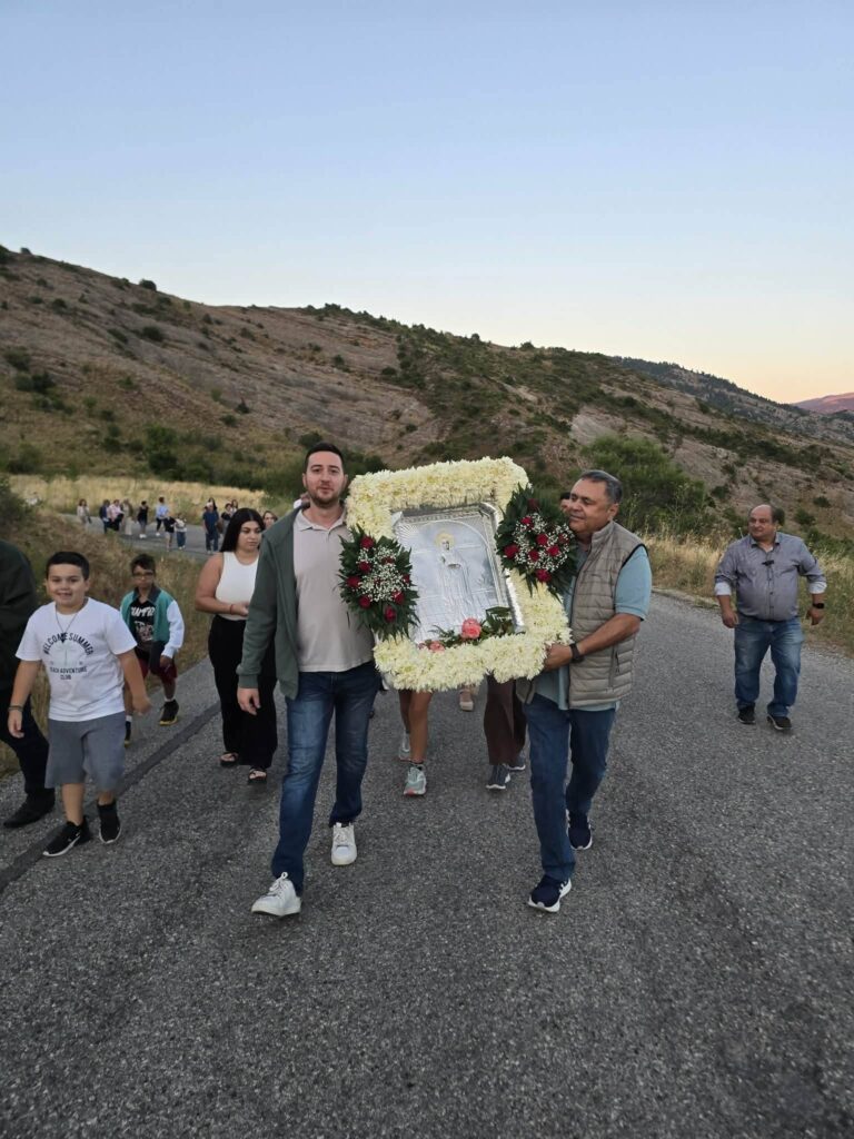Ο εορτασμός της Αγίας Παρασκευής στην Κερπινή ΒΙΝΤΕΟ-ΦΩΤΟ