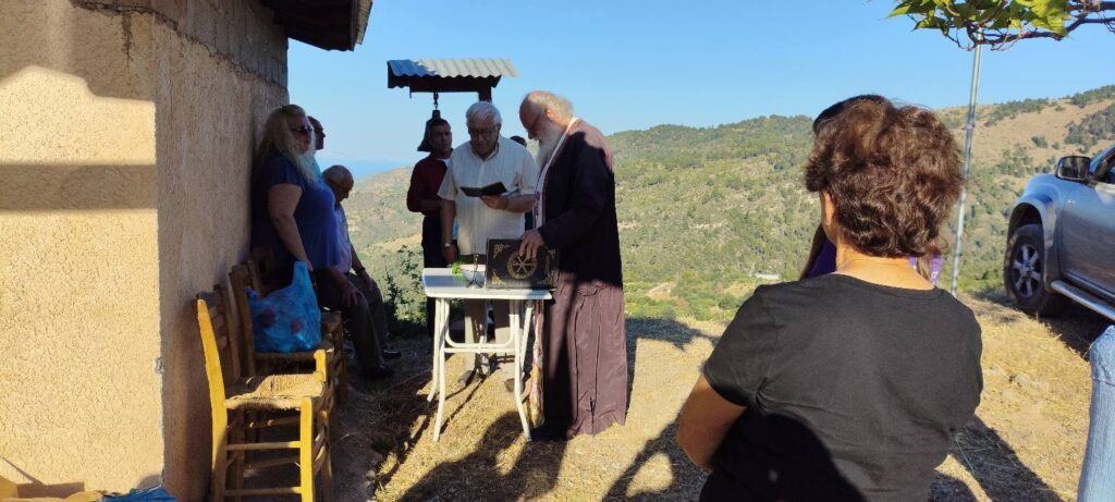 Πανηγυρικός Εσπερινός στην Αγία Παρασκευή Κέρνιτσας ΦΩΤΟ