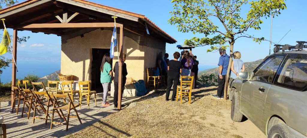 Πανηγυρικός Εσπερινός στην Αγία Παρασκευή Κέρνιτσας ΦΩΤΟ