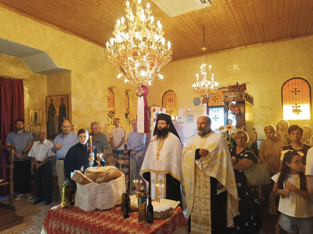 εορτασμός της Αγίας Παρασκευής στα Κουνελέικα Χαϊκαλίου