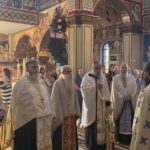 Μεθεόρτιος Εσπερινός της Αγίας Παρασκευής στο Πλατάνι Ρίου ΦΩΤΟ