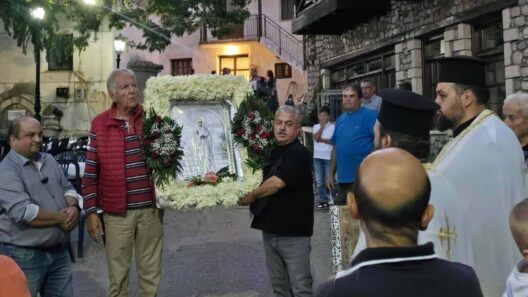 Ο εορτασμός της Αγίας Παρασκευής στην Κερπινή ΒΙΝΤΕΟ-ΦΩΤΟ