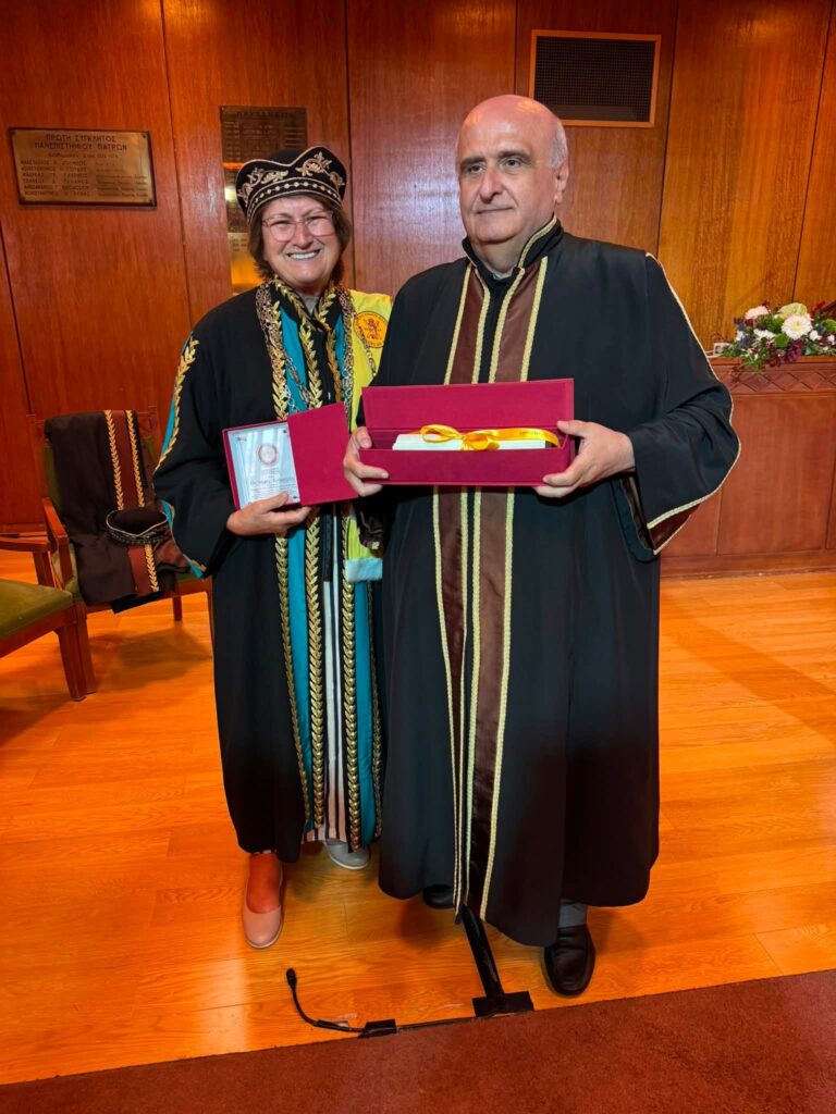 Η Τελετή αναγόρευσης των Dr William Cope και Dr Mary Kalantzis στο Πανεπιστήμιο Πατρών ΦΩΤΟ