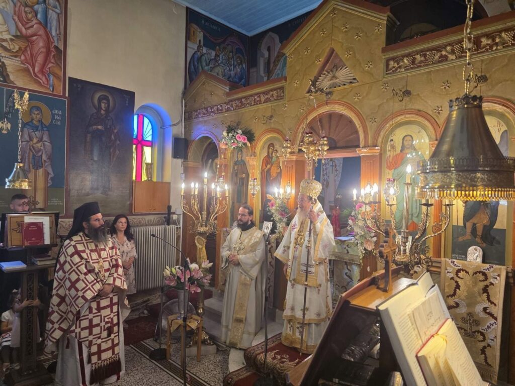 Εορτασμός της Αγίας Παρασκευής στο Μιντιλόγλι ΦΩΤΟ