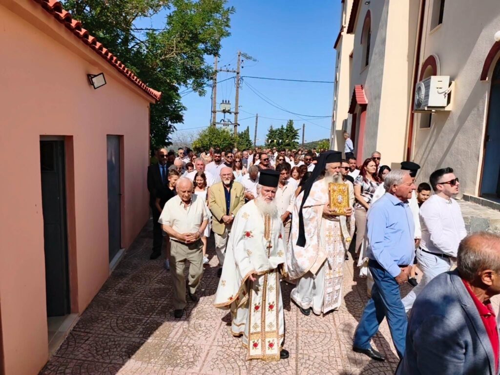 Ο εορτασμός της Αγίας Παρασκευής στο Μιχόι Αχαΐας ΦΩΤΟ