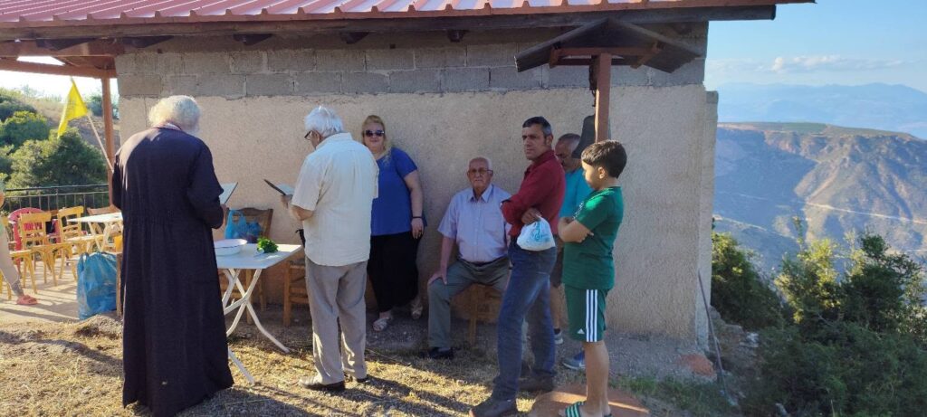 Πανηγυρικός Εσπερινός στην Αγία Παρασκευή Κέρνιτσας ΦΩΤΟ