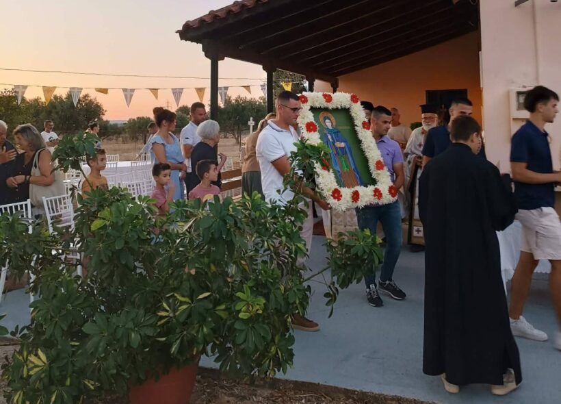 εορτασμός της Αγίας Παρασκευής στα Κουνελέικα Χαϊκαλίου