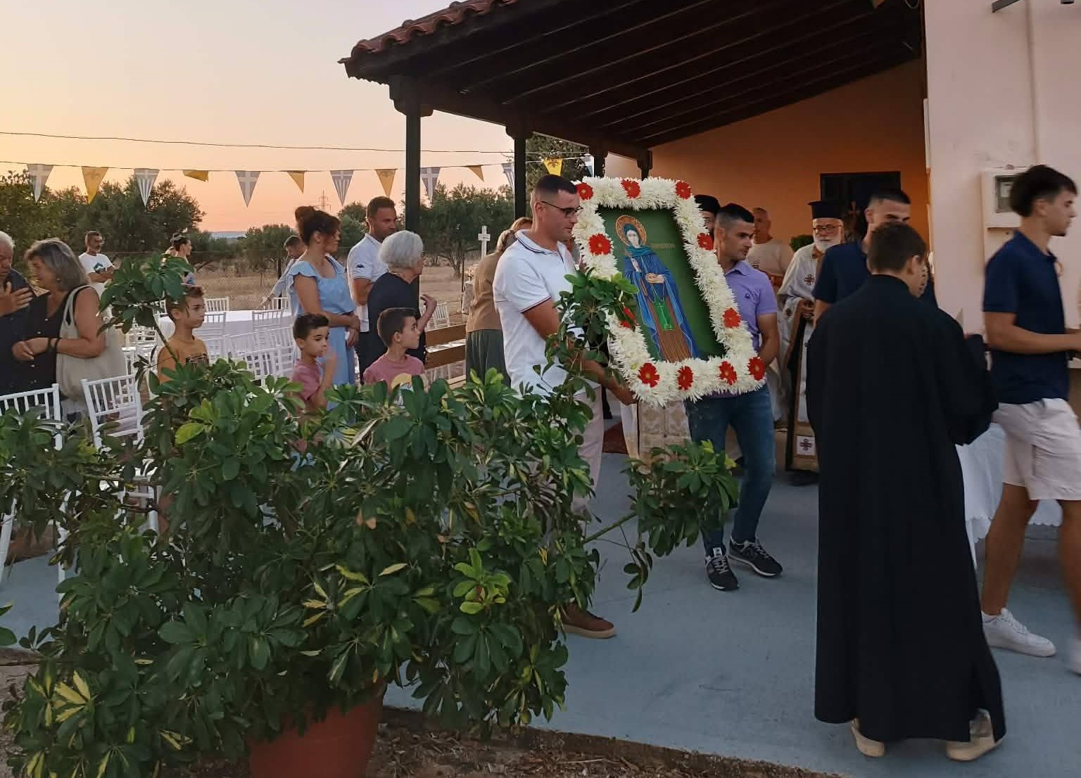 εορτασμός της Αγίας Παρασκευής στα Κουνελέικα Χαϊκαλίου