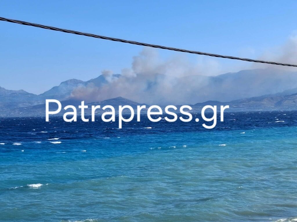 Αιγιάλεια: Φωτιά κοντά σε σπίτια - Πυροσβεστική και από την Πάτρα ΝΕΟΤΕΡΑ - ΦΩΤΟ