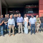 Αχαΐα: Κλιμάκιο του ΠΑΣΟΚ επισκέφθηκε Πυροσβεστικές Υπηρεσίες ΦΩΤΟ