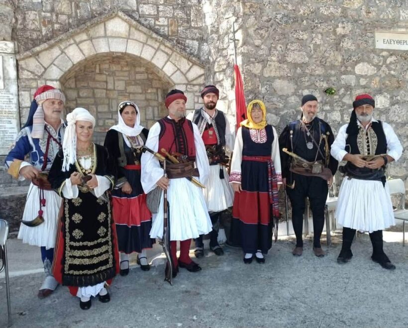 Ο Σύλλογος Αναβίωσης «Βοστίτσα 1821» στα Δερβενάκια ΦΩΤΟ