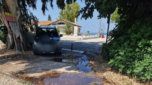 Ανεξέλεγκτη διαρροή νερού