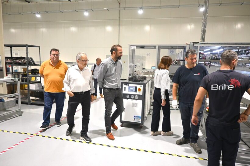 Πάτρα: Στη Brite Hellas ο Ν. Φαρμάκης – Στο επίκεντρο η καινοτομία και η τεχνολογική ανάπτυξη ΦΩΤΟ 4 Πάτρα: Στη Brite Hellas ο Ν. Φαρμάκης – Στο επίκεντρο η καινοτομία και η τεχνολογική ανάπτυξη ΦΩΤΟ
