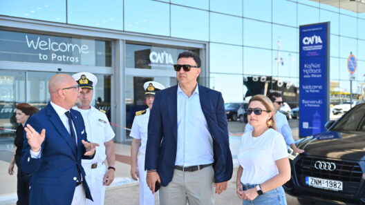 Πάτρα: Ο Κικίλιας στον ΟΛΠΑ για το αναπτυξιακό σχέδιο του Λιμανιού ΦΩΤΟ-BINTEO
