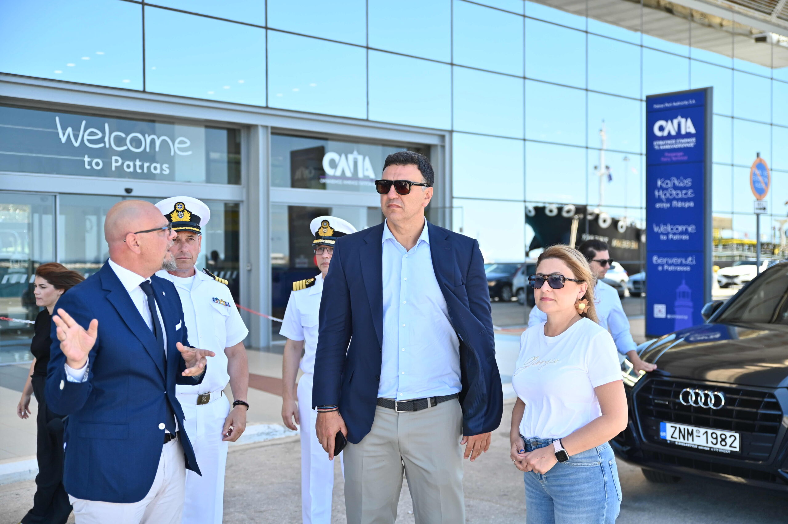 Πάτρα: Ο Βασίλης Κικίλιας σε Περιφέρεια και ΟΛΠΑ για το αναπτυξιακό σχέδιο του λιμανιού ΦΩΤΟ - BINTEO