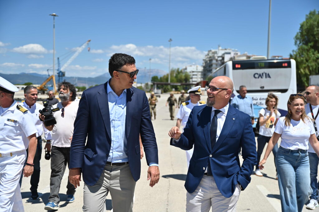 Πάτρα: Η κρουαζιέρα στο επίκεντρο της επίσκεψης Κικίλια και Κουτουλάκη στο λιμάνι ΦΩΤΟ