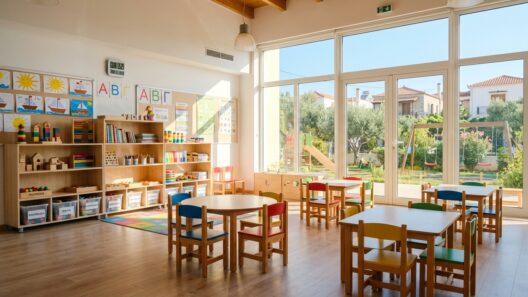 Βγήκαν τα οριστικά αποτελέσματα για τους 28 δωρεάν Βρεφονηπιακούς της ΔΥΠΑ – Δείτε τους πίνακες 15 Κενή αίθουσα νηπιαγωγείου