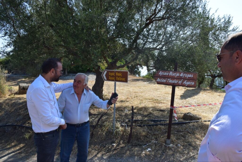 Αιγιάλεια: Επίσκεψη του Ν. Φαρμάκη και αυτοψία στα έργα που εκτελούνται ΦΩΤΟ