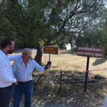 Αιγιάλεια: Επίσκεψη του Ν. Φαρμάκη και αυτοψία στα έργα που εκτελούνται ΦΩΤΟ