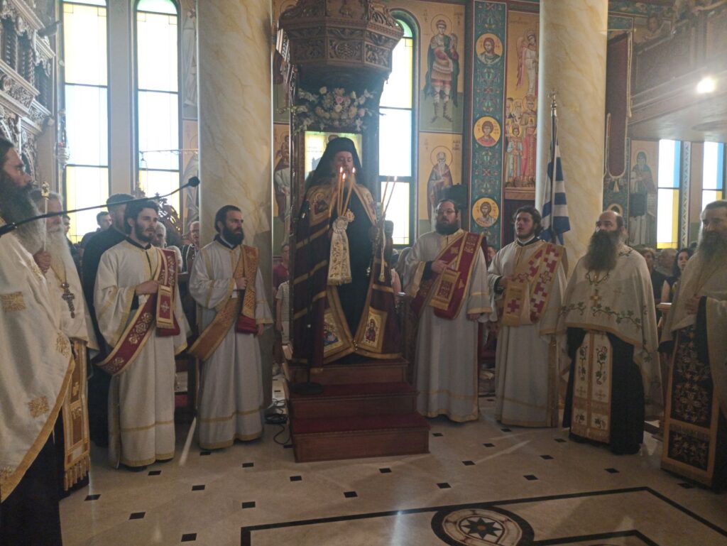 Ο εορτασμὸς της Αγίας Μαρίνης στην Πάτρα με τον Μηροπολίτη Ιρλανδίας ΦΩΤΟ