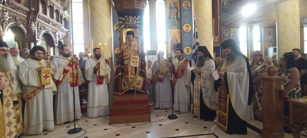 Ο εορτασμὸς της Αγίας Μαρίνης στην Πάτρα με τον Μηροπολίτη Ιρλανδίας ΦΩΤΟ