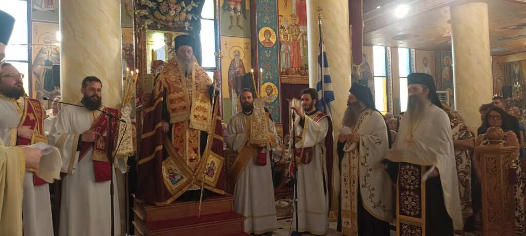 Ο εορτασμὸς της Αγίας Μαρίνης στην Πάτρα με τον Μηροπολίτη Ιρλανδίας ΦΩΤΟ