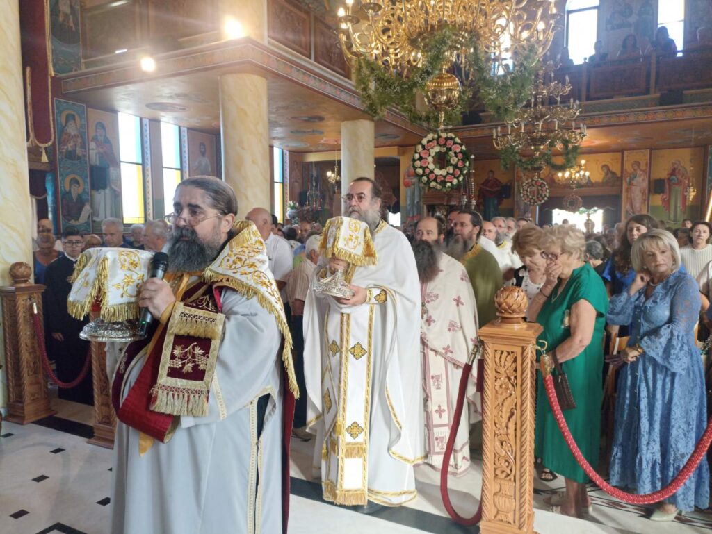 Ο εορτασμὸς της Αγίας Μαρίνης στην Πάτρα με τον Μηροπολίτη Ιρλανδίας ΦΩΤΟ