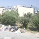 Συχαινά: Τρεις εβδομάδες κι εν μέσω ζέστης, «θαμμένοι» σε παρατημένα σκουπίδια