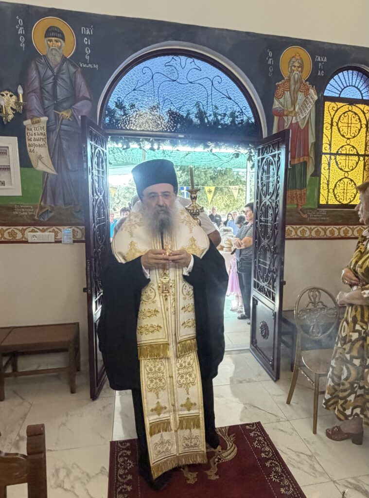 Εγκαίνια του ναού της Παναγίας Σουμελά, στον Απιδεώνα ΦΩΤΟ