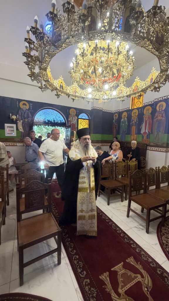 Εγκαίνια του ναού της Παναγίας Σουμελά, στον Απιδεώνα ΦΩΤΟ