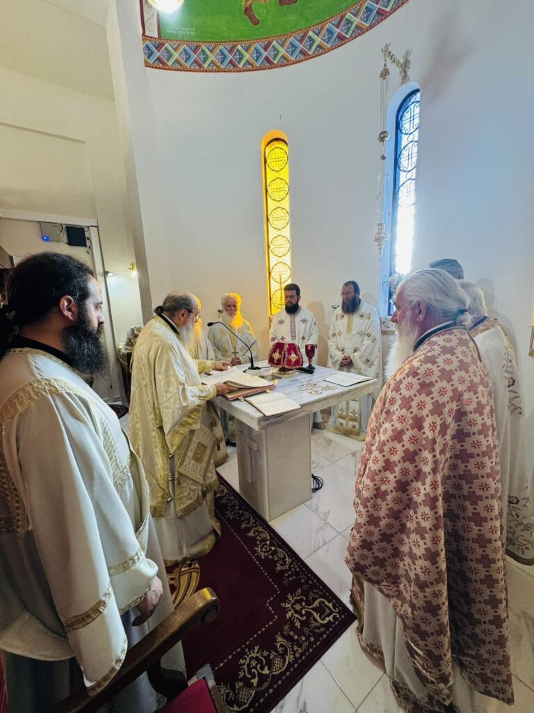 Εγκαίνια του ναού της Παναγίας Σουμελά, στον Απιδεώνα ΦΩΤΟ