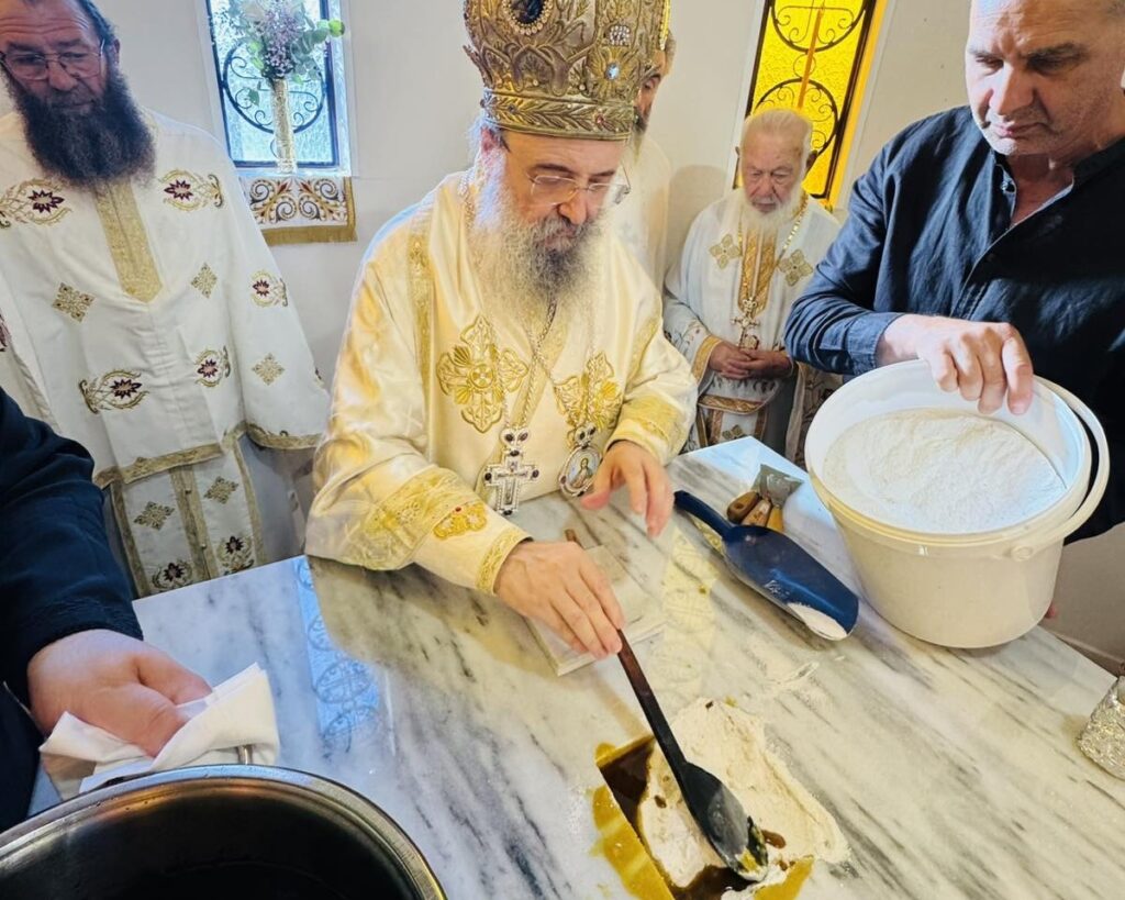 Εγκαίνια του ναού της Παναγίας Σουμελά
