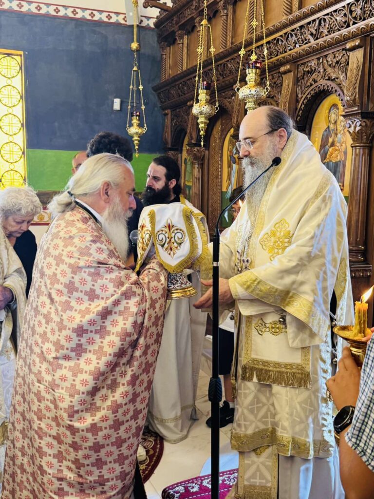 Εγκαίνια του ναού της Παναγίας Σουμελά, στον Απιδεώνα ΦΩΤΟ