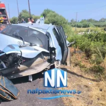 Σοβαρό τροχαίο στην Εθνική Οδό Ναυπάκτου–Ιτέας ΒΙΝΤΕΟ 1 Σοβαρό τροχαίο στην Εθνική Οδό Ναυπάκτου–Ιτέας ΒΙΝΤΕΟ
