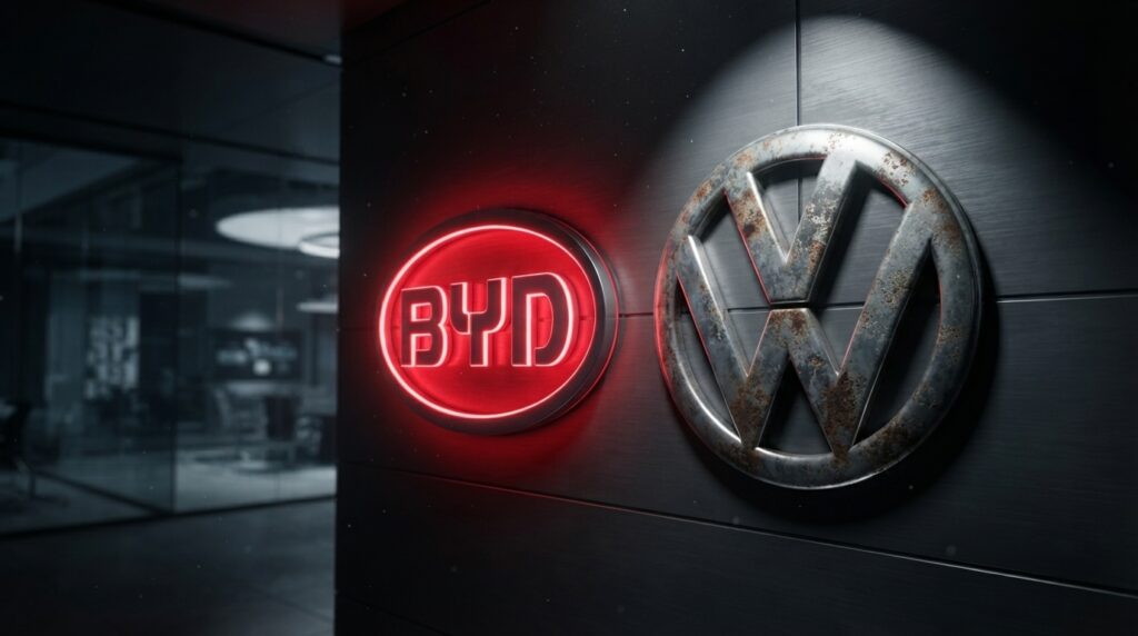Η Volkswagen θα εξαγοραστεί από την BYD»: Σχέδιο-σοκ με 100.000 απολύσεις και λουκέτα 29 «Η Volkswagen θα εξαγοραστεί από την BYD»: Υπαρξιακή απειλή και σχέδιο για 100.000 απολύσεις