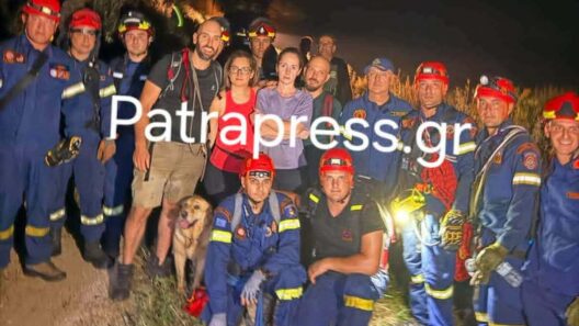 Πυρσβέστες στην Αθήνα