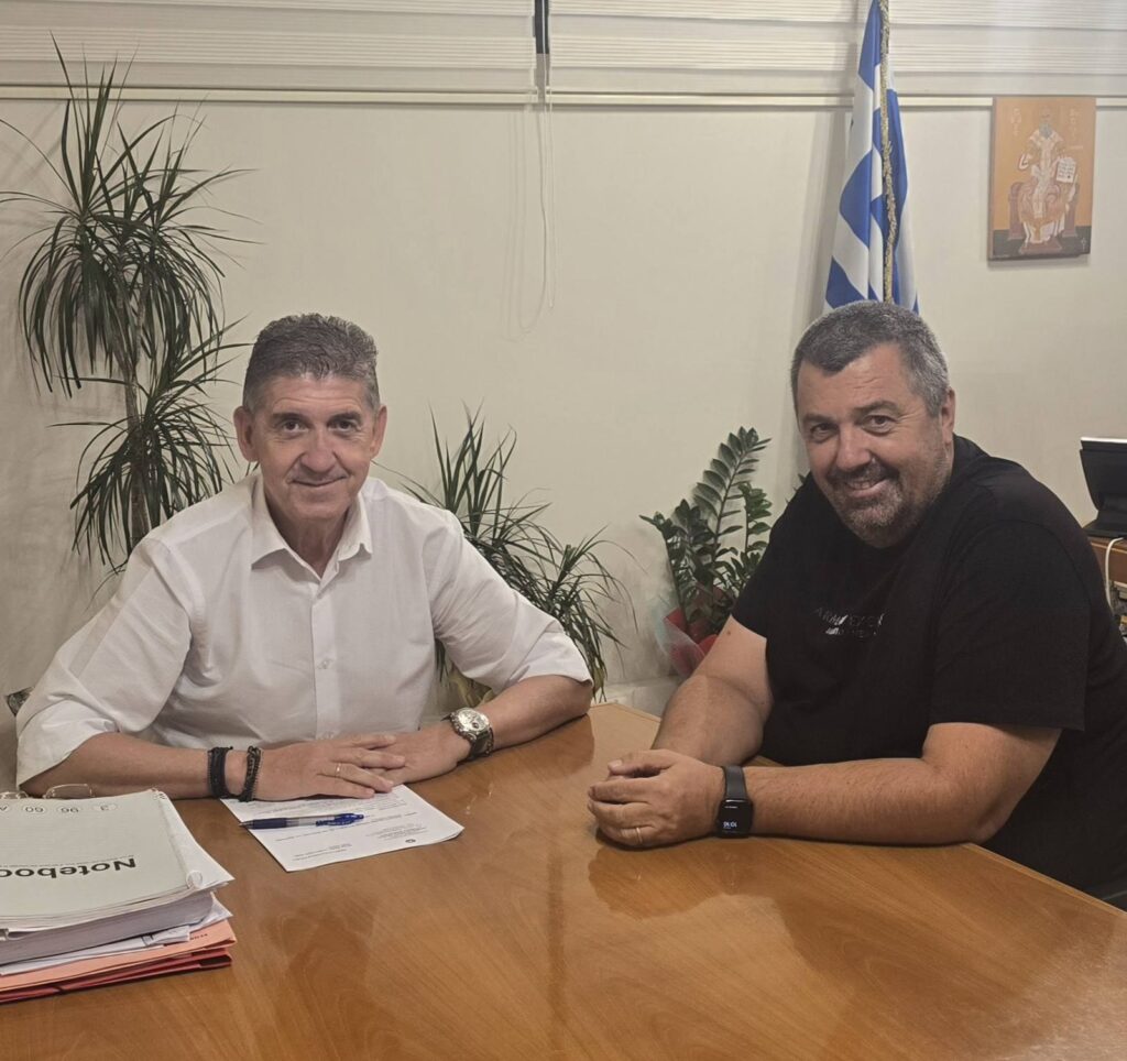 Ο Τάσος Βερρόπουλος στην εκδήλωση