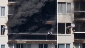 Σκηνές τραγωδίας στην Αμβέρσα μετά τη μεγάλη πυρκαγιά με νεκρούς και τραυματίες ΒΙΝΤΕΟ
